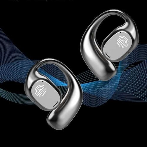 🎧 Sporty, wearable Bluetooth earphones, comfortable to wear. 😍