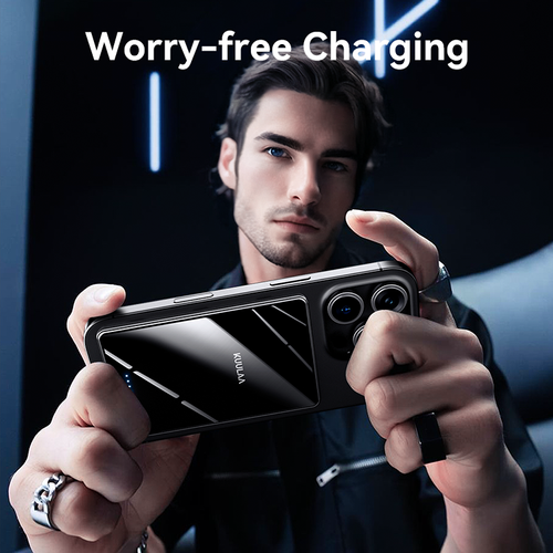 kuulaa New 6.9mm Ultra-Thin Magnetic Wireless Fast Charging Power Bank Large Capacity 5000mAh Portable Charger
