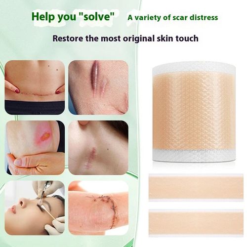Helps soften, flatten & fade scars — while you wear it.