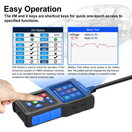 Automobile fault diagnosis instrument