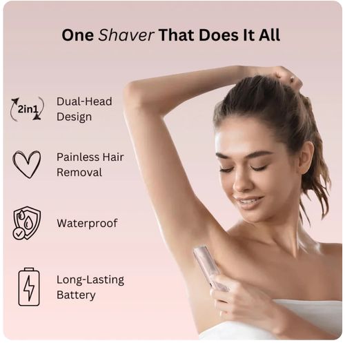 Electric shaver for women