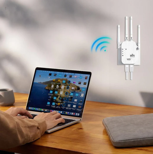 1200Mbps WiFi Extender – Covers 10,000 sq.ft & 50 Devices. 🏡✨