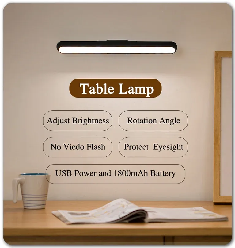 🔥🔥-Magnetic Rechargeable Long Battery Life Touch Lamp