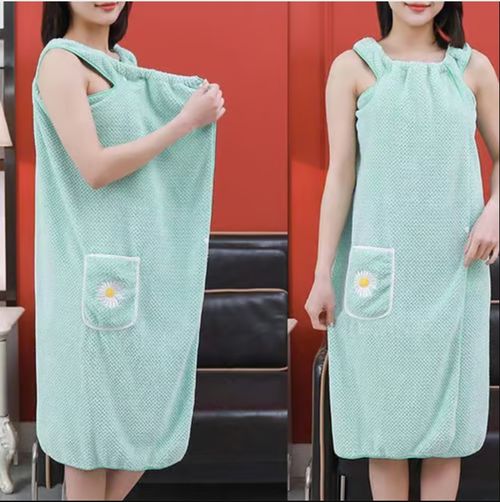 Quick Dry Absorb Water Wearable Bath Towel