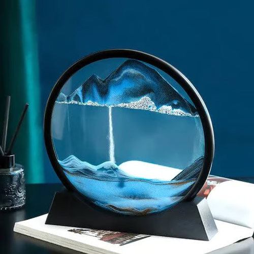 3D Hourglass Deep Sea Sandscape