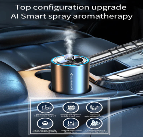 THREE-IN-ONE CAR AROMATHERAPY ATMOSPHERE LIGHT