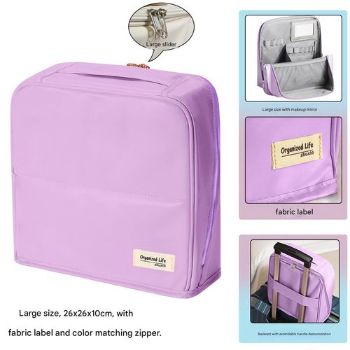 Waterproof Large-Capacity Portable Makeup Bag