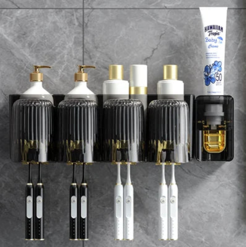 Wall-Mounted Toothbrush Holder