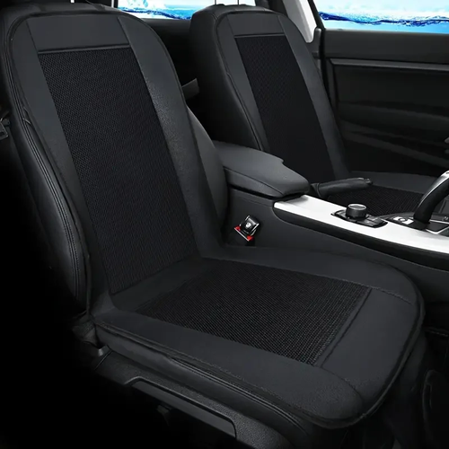 12V Cooling Car Seat Cushion With Built-In Fan - Breathable Eva Summer Ventilation, Front Seat Cover For Enhanced Comfort