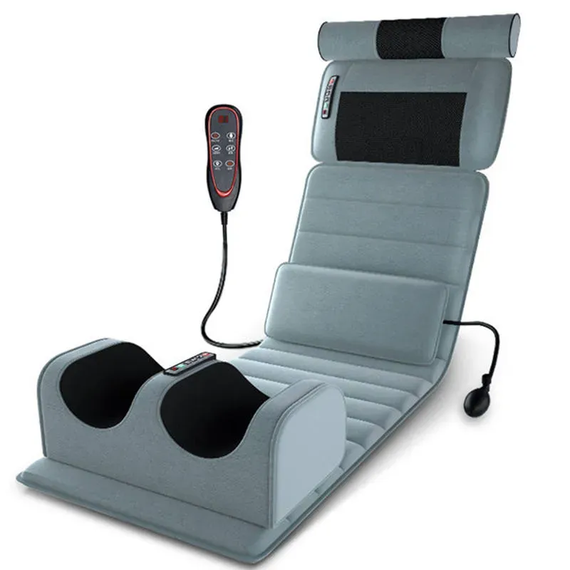 Shiatsu Electric Massage Bed Brand New Vibrating Heating Suitable for Neck Legs Back Waist Buttocks Body