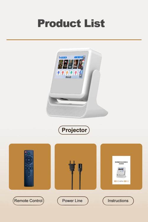 2-in-1 Smart Touch Dual-Screen Projector