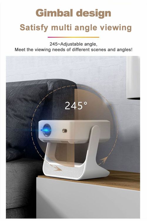 2-in-1 Smart Touch Dual-Screen Projector