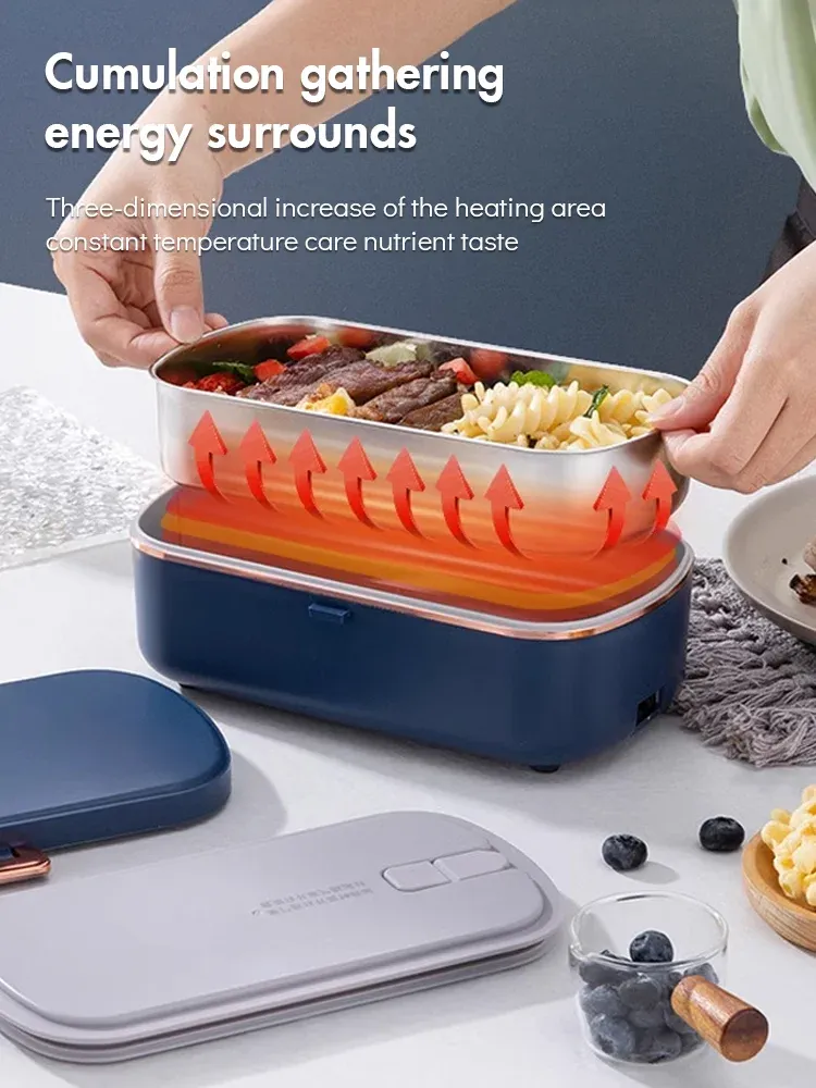 No-water-iniectionquick-heating lunch box