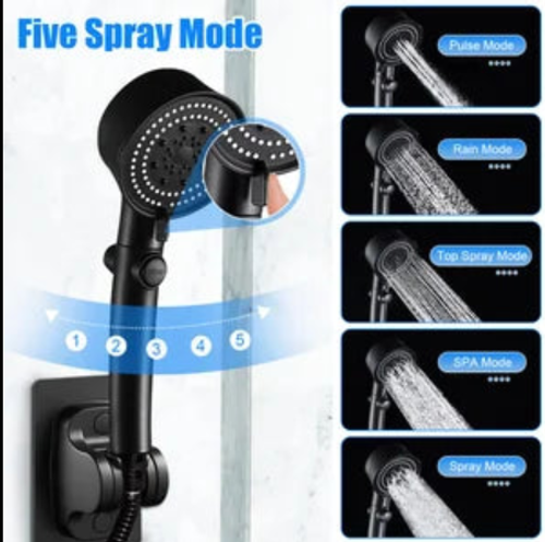 Multi-functional High Pressure Shower Head