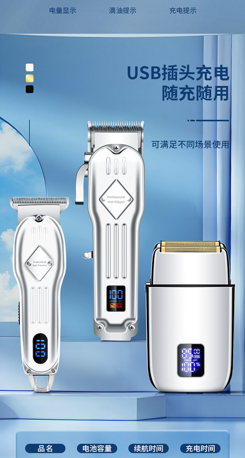 three-in-one-hair-clipper-shaving-set