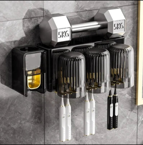 Wall-Mounted Toothbrush Holder