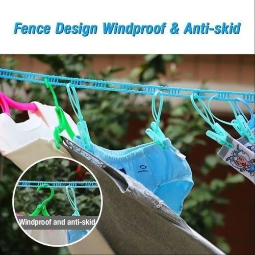 Windproof Non-Slip Clothesline(10m*2)