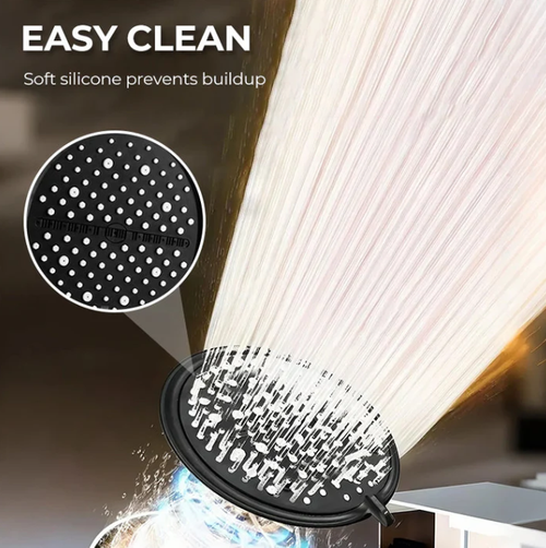High-Pressure Adjustable Rainfall Shower Head