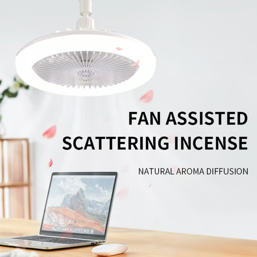 2 in 1 Adjustable Quiet Fan with Remote Control