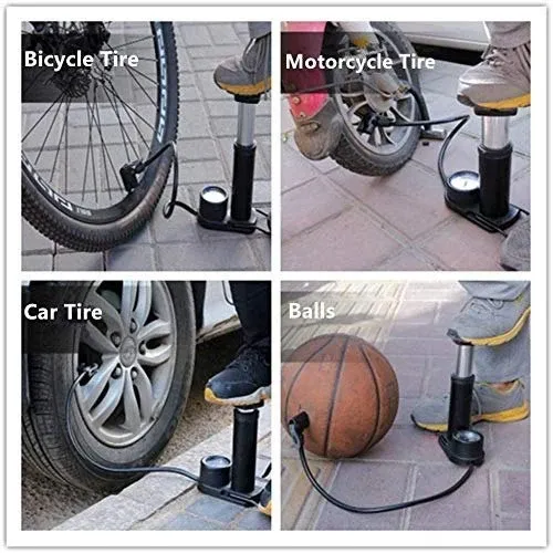 Portable High Pressure Foot Air Pump Compressor for Car and Bike Air Pump