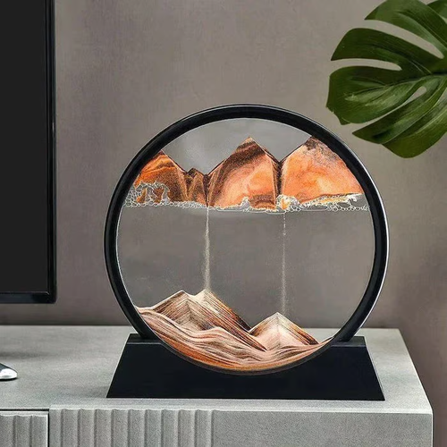 3D Hourglass Deep Sea Sandscape