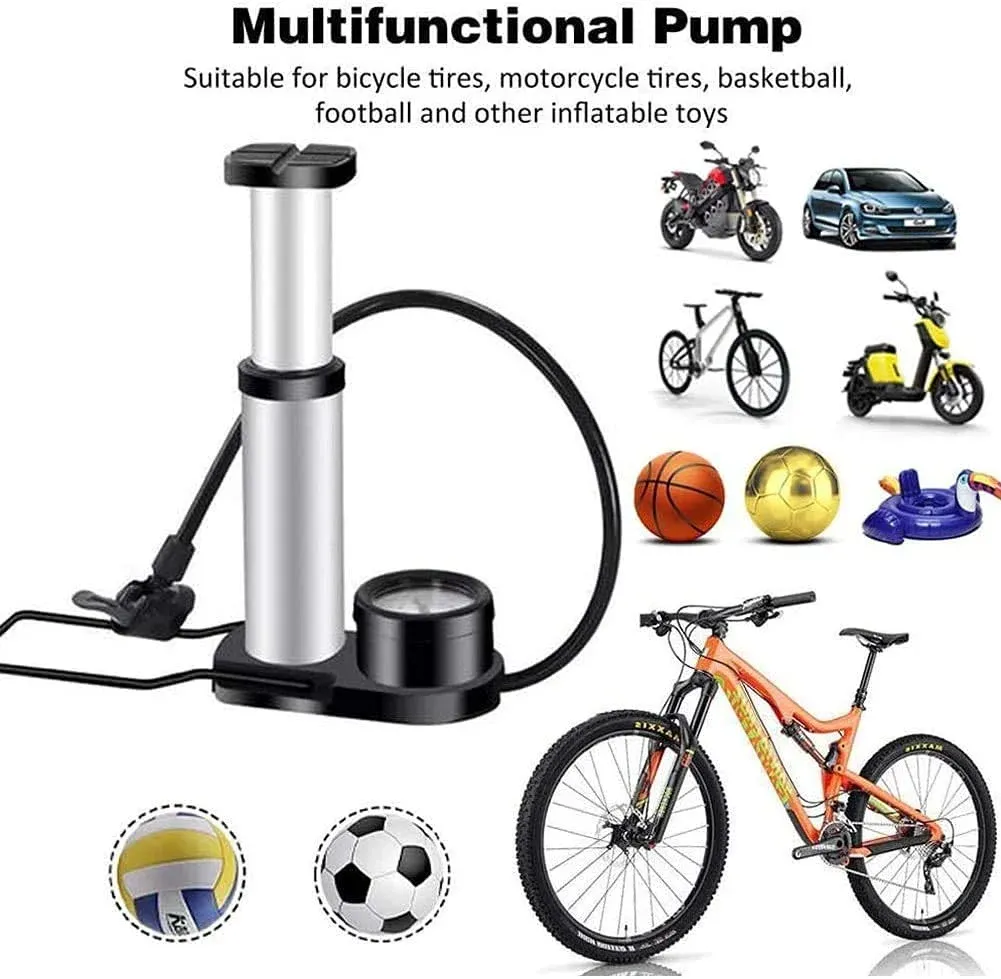 Portable High Pressure Foot Air Pump Compressor for Car and Bike Air Pump