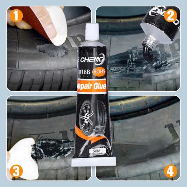 Waterproof & High Temperature Resistant Tire Repair Glue