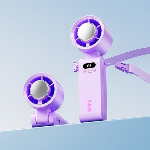 🧊Handheld Portable Fan with Ice Cooler