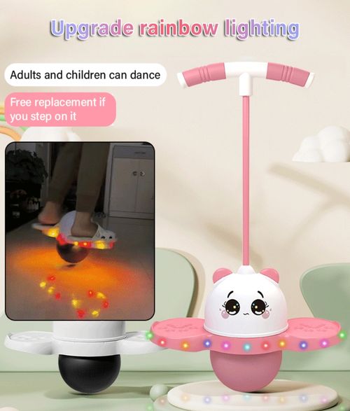 Height Increasing Balance Glowing Bouncy Ball