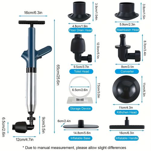 High Pressure Toilet Plunger
