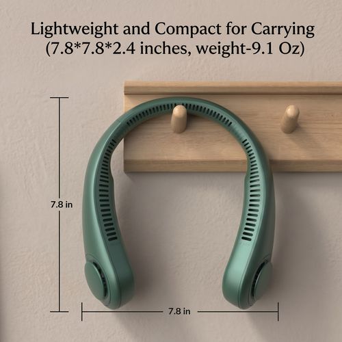 Portable Neck Fan: Hands-Free Bladeless Wearable Cooling