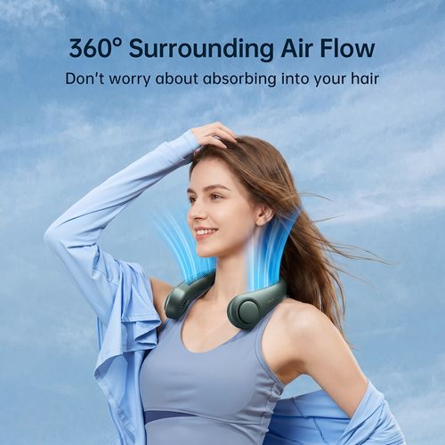 Portable Neck Fan: Hands-Free Bladeless Wearable Cooling