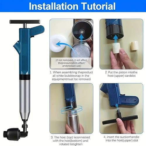 High Pressure Toilet Plunger