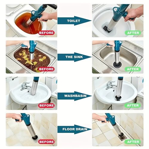 High Pressure Toilet Plunger