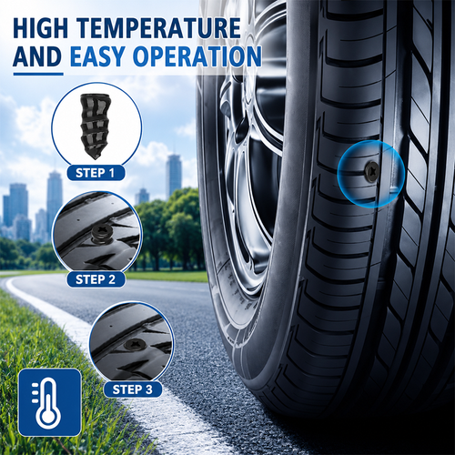 🔥 Last Day 50% OFF 🔥 60PCS Self-Sealing Tire Repair Rubber Nails Kit with 2 Sizes