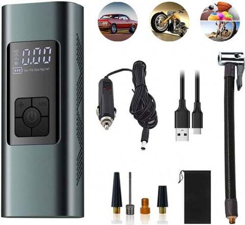 Portable Wireless Car Tire Inflator Pump