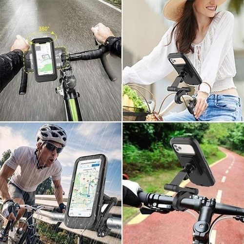 Waterproof Bicycle Motorcycle Phone Holder