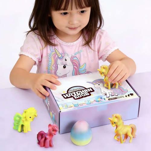 6-Pack Magical Hatching Unicorn Eggs