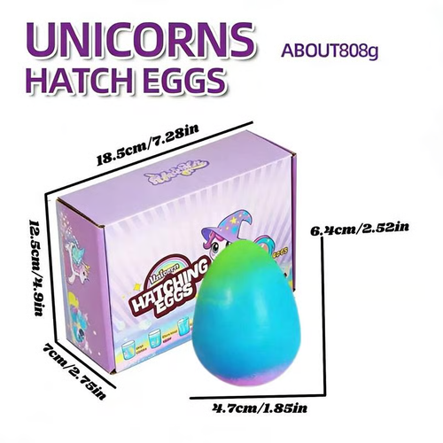 6-Pack Magical Hatching Unicorn Eggs