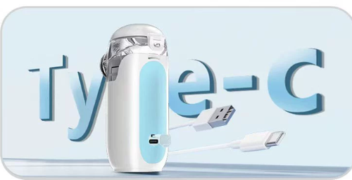 Portable Mesh Nebulizer for Kids & Adults - Medical Grade Handheld Ultrasonic Nebulizer Machine