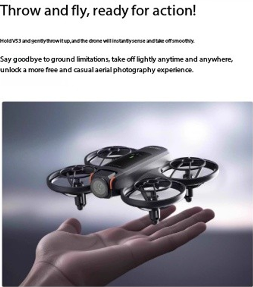 4DRC V53 Obstacle Avoidance Drone with Screen - Professional Aerial Photography Quadcopter