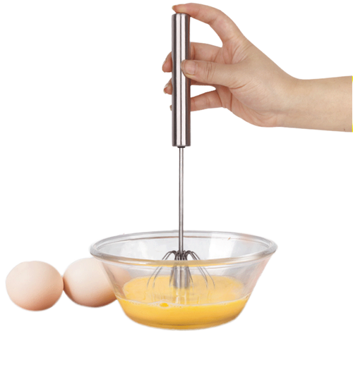 Small round tube handle stainless steel kitchenware Egg Beater Kitchen Tool Set