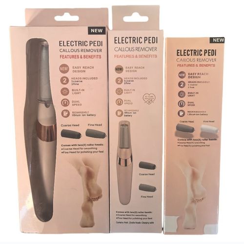 New fully automatic electric foot grinder for beautifying feet, small rechargeable, callus and dead skin removal, foot rubbing and pedicure