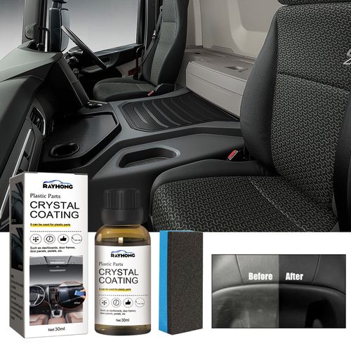 Professional Plastic Renewal Coating - Car Interior Cleaning & Anti-Dust Dashboard/Seats Gloss Protection