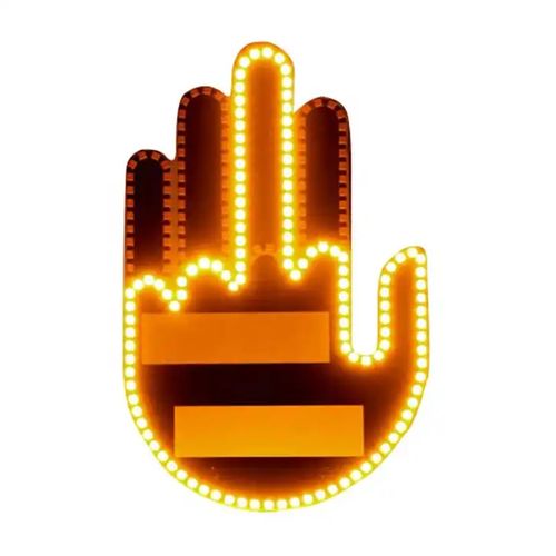 Car LED gesture