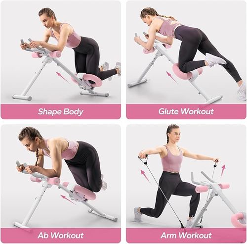 Máquina de belleza para la cintura, dispositivo de fitness abdominal, máquina abdominal perezosa para reducir la grasa abdominal, artefacto de línea de chaleco, equipo de fitness para músculos abdominales, máquina de curl abdominal