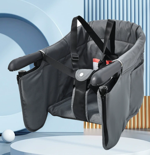Universal Baby High Chair Safety Harness - Portable Fabric Seat Belt for Infant Dining & Travel