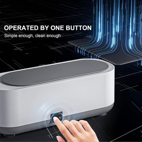 Ultrasonic Jewelry Cleaner Mini Portable Ultrasonic Cleaning Machine Glasses Jewelry Watches Cleaner