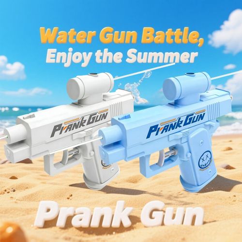 Pistola rociadora de agua inversa de doble cara creativa, tácticas complicadas, mini juguete de juego de agua con rociador de agua inverso de dos vías