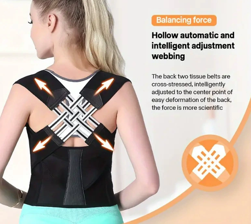Adult back correction belt with keel for anti-hunchback posture correction
